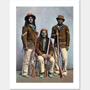 1900 US Army Apache Indian Scouts Posters and Art